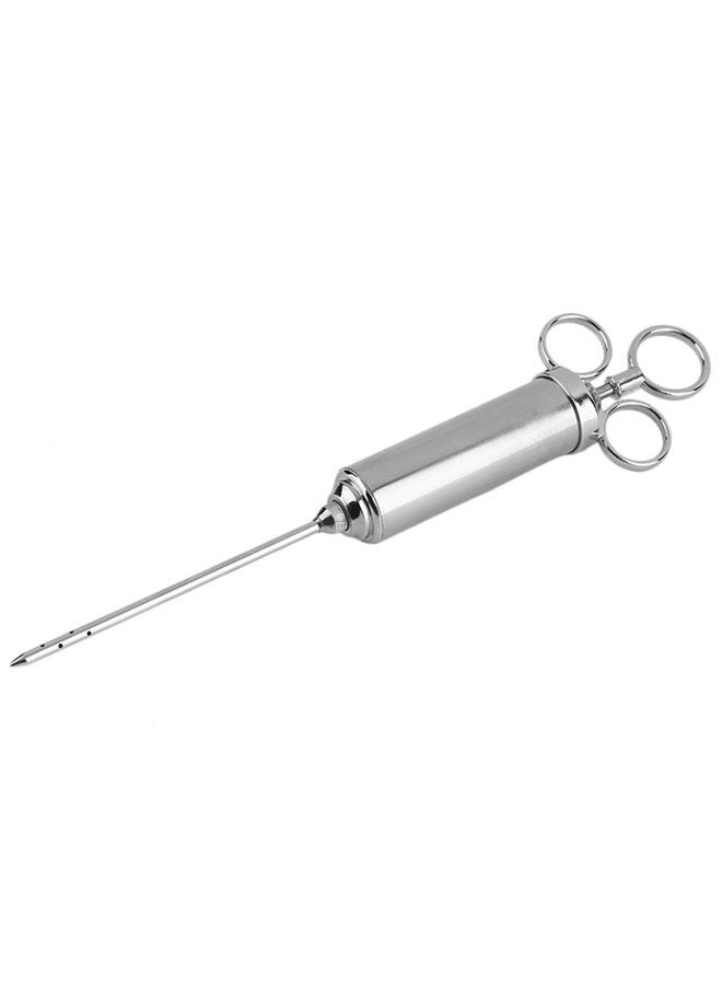 Loquat Stainless Steel Marinade Injector Silver - Image 4