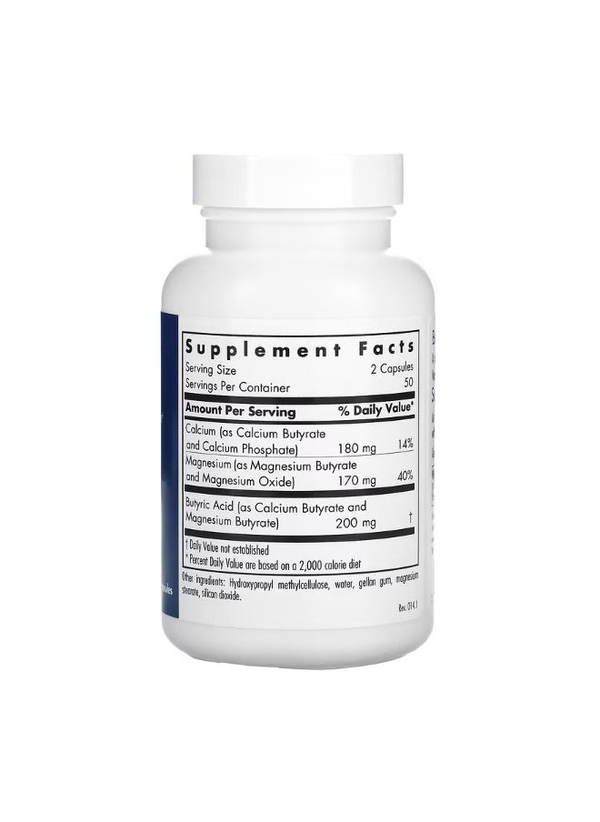 Allergy Research Group - ButyrEn 100 Delayed Release Vegetarian Capsules - Image 1
