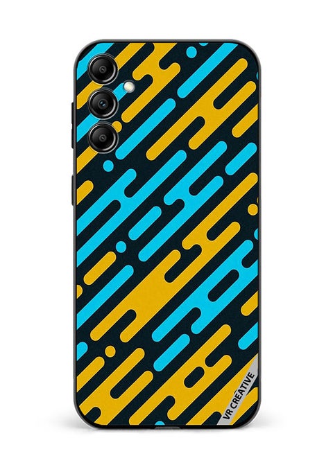 Protective Case Cover For Samsung Galaxy A14 5G/A14 Abstract Design Multicolour