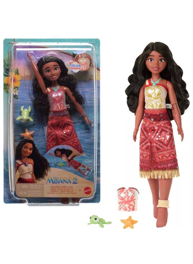 Disney Moana 2 Swimming Tautai Moana Fashion Doll - Image 2