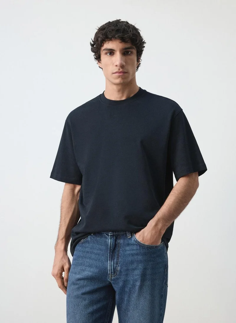 مانجو مان Heavy weight relaxed fit T-shirt