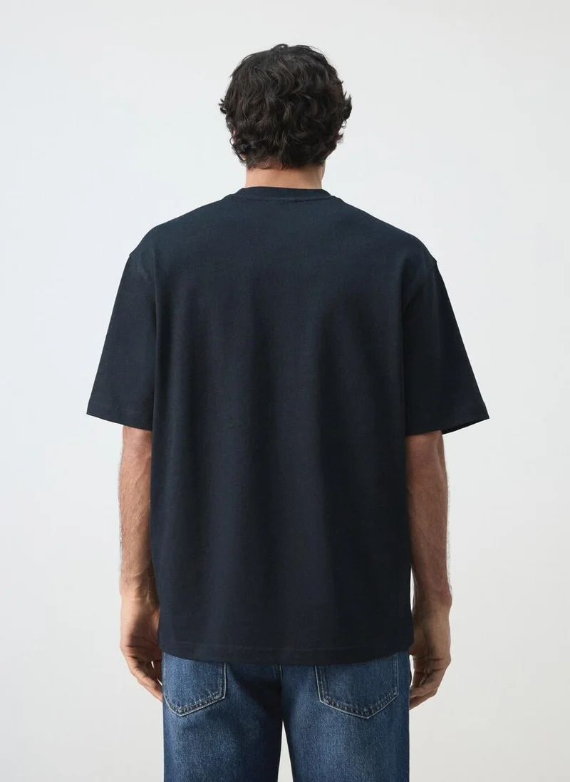 مانجو مان Heavy weight relaxed fit T-shirt