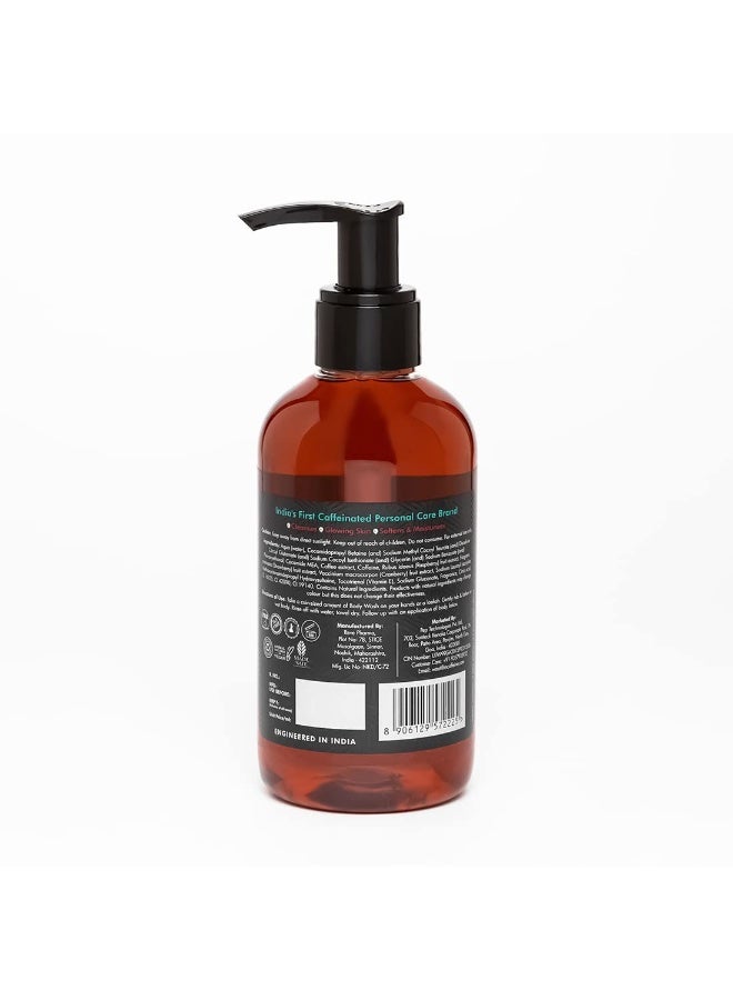 إم كافيين غسول الجسم ماكافيين بالقهوة والتوت | جل استحمام مزيل للتسمير ومنظف عميق | غني بفيتامين سي | لجميع أنواع البشرة | للرجال والنساء - ٢٠٠ مل - Image 3