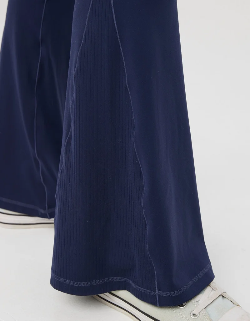 Aerie  OFFLINE By Aerie Real Me High Waisted Crossover Flare Legging for Women | Best Price UAE