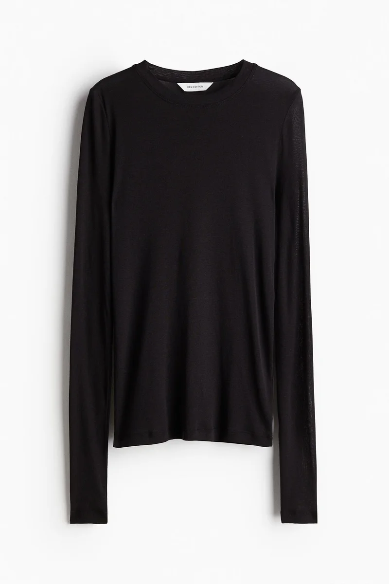 H&M Pima cotton jersey top