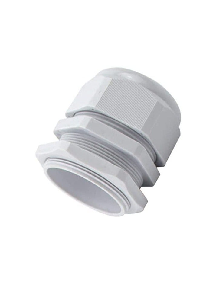 Armoured Cable Gland Kit for Outdoor Sockets and Junction Boxes & Industrial Use with Lock Nut PVC Shroud and Earth Tag (20S A2)  - Image 2