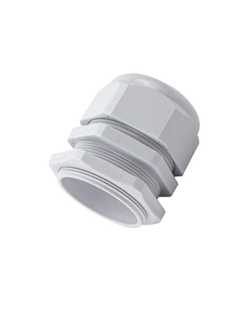 Armoured Cable Gland Kit for Outdoor Sockets and Junction Boxes & Industrial Use with Lock Nut PVC Shroud and Earth Tag (20S A2)  - Image 1