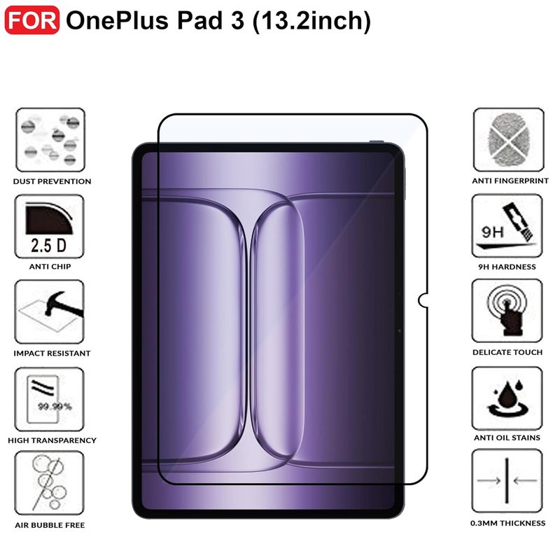 Cedo OnePlus Pad 3 (13.2 inch) Tempered Glass | Screen Protector Clear Tempered Glass for OnePlus Pad 3 (13.2 inch) - Image 3