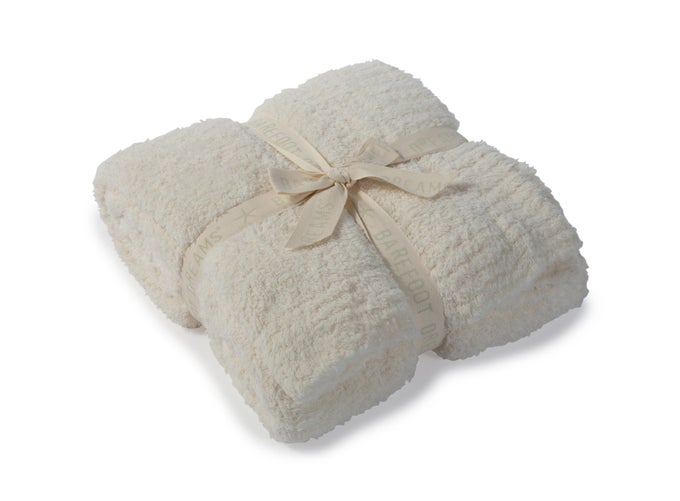 BAREFOOT DREAM COZYCHIC THROW 54X72 CREAM