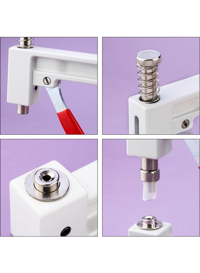 NIBEMINENT Beading Machine Set White/Silver/Red - Image 2