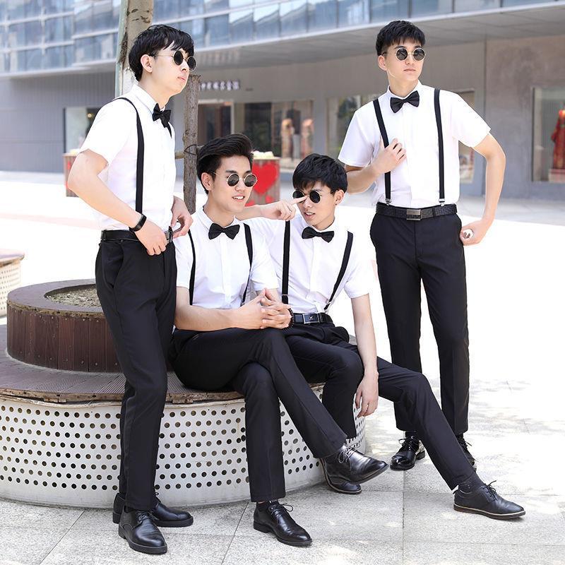Groomsmen'S Suits, Brother'S Suits, Western-Style Men'S Shirts, Groom'S Wedding Suits, Vests, Three-Piece Suits - Image 1