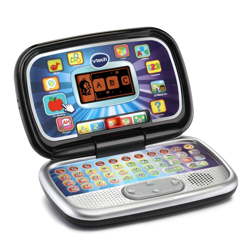 vtech لابتوب VTech الذكي لرياض الأطفال، أسود - Image 2