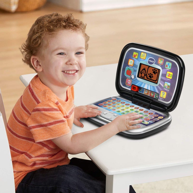 vtech لابتوب VTech الذكي لرياض الأطفال، أسود - Image 4