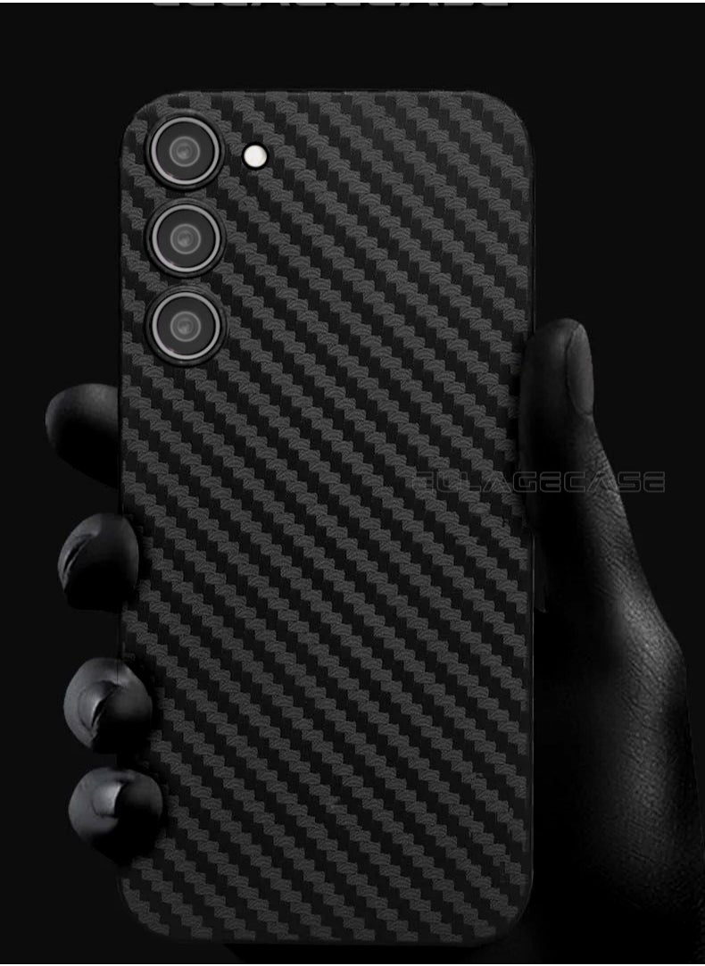 Case for Samsung Galaxy S23, Black Carbon, Solid Camera Protection, Ultra-thin and Lightweight, Plastic-coated Carbon, Compatible with Magsafe and Wireless Charging - pzsku/Z07A6AED66CD73A4BF449Z/45/_/1728885990/3686223c-b8cb-4498-adaa-de062367ff9c