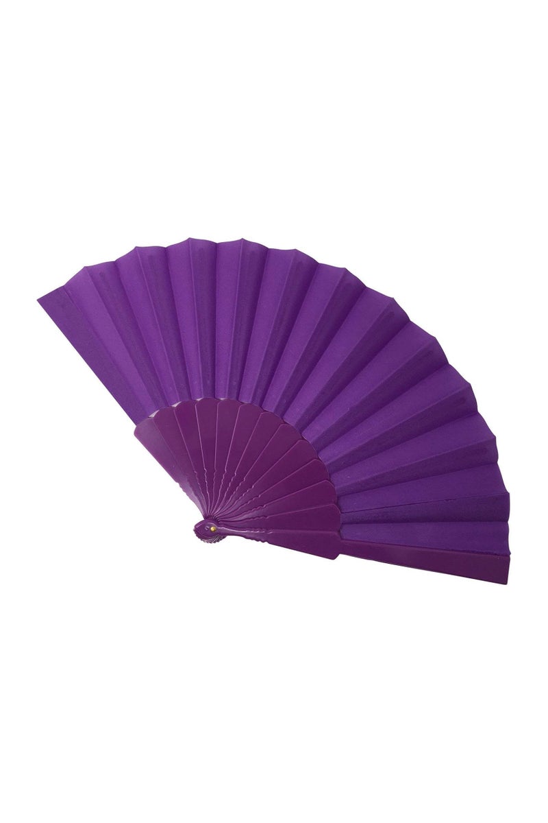 Mini Folding Hand Fan, Japanese Chinese Folding Fan, Antique Plastic Folding Fan for Summer, Beach, Decoration, Weddings, Parties  - Image 1