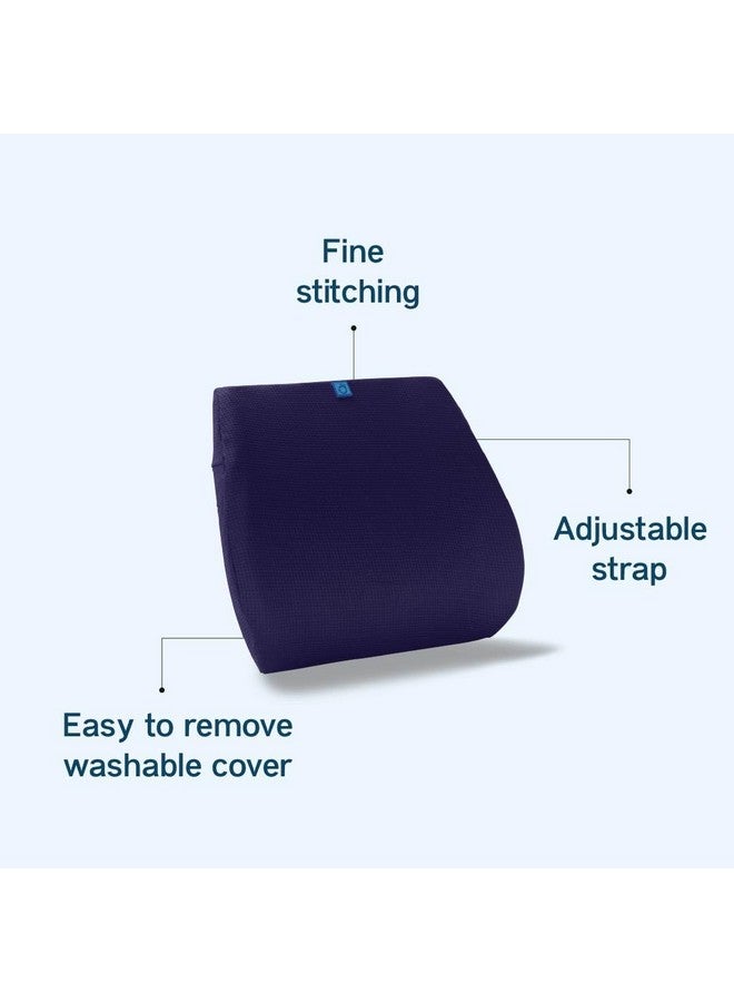 Back Good Travel Plus Orthopedic Backrest for Car Seat with high-Density Moulded Foam Support (Blue) - Image 4