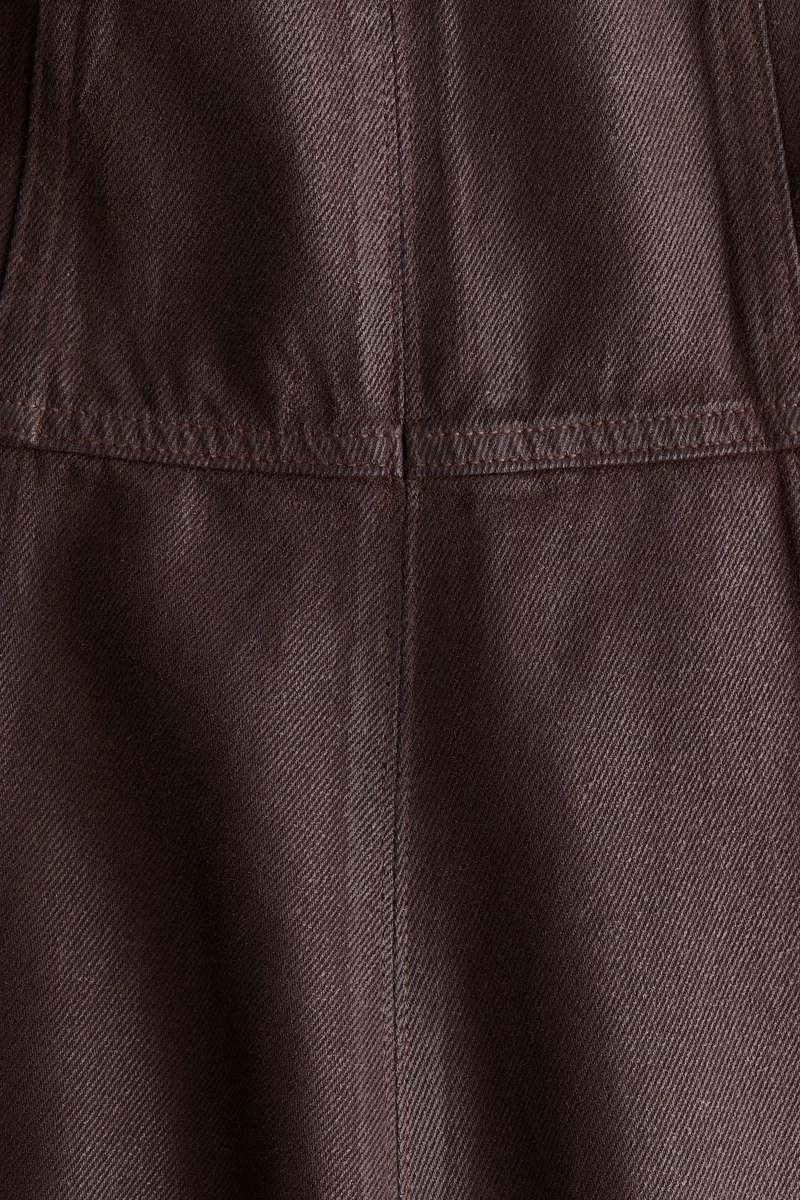 اتش اند ام تنورة جينز بقصة