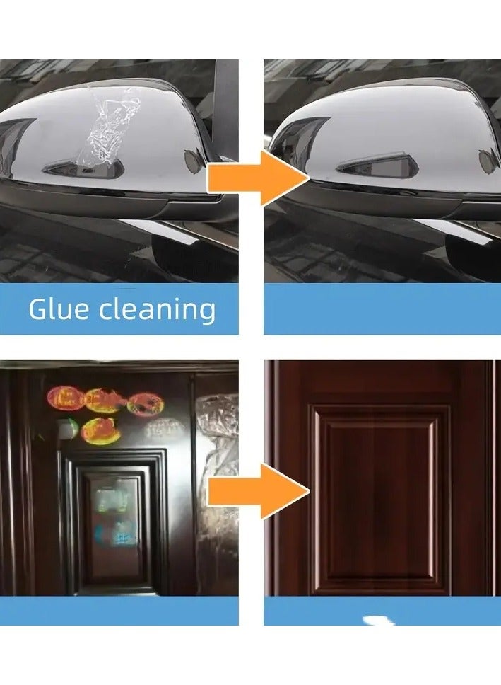 OK TIME 2 Remover traces of stickers and adhesives from surfaces, surface cleaner from traces of dirt and residues of previous use with an auxiliary plastic scraper, transparent 50 ml + Scraper - Image 5