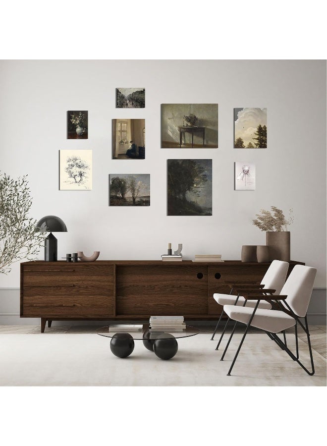 Home Trove Viyyiea Vintage Wall Art Prints Set Artwork Paintings Room Decor Pictures Collage Abstract Wall Decor Retro Aesthetic Posters For Living Room Bathroom Bedroom Office - Image 2