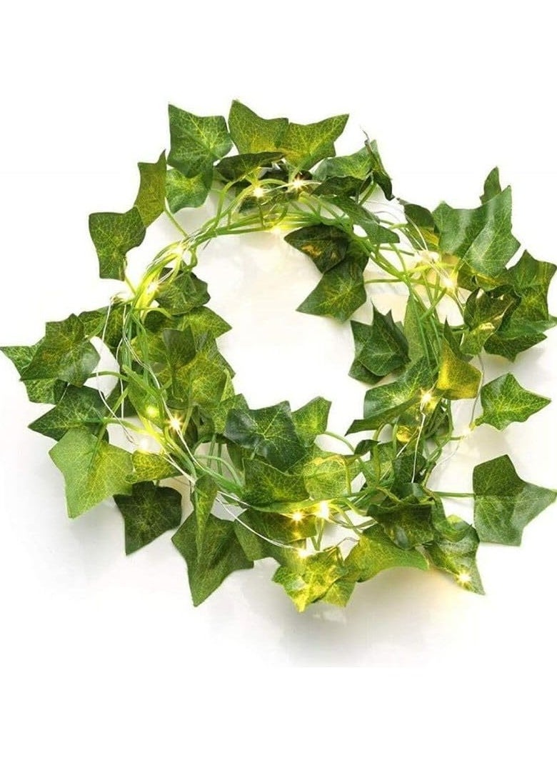 Oasisgalore - 10m LED Ivy String Lights for Home and Wedding Decor (100 LEDs) - Image 1