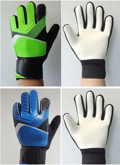 KASTWAVE Children Football Gloves, Kids Youth Football Soccer Goalkeeper Goalie Training Gloves Gear  - Image 2