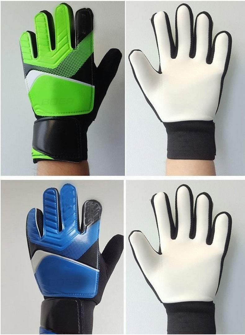 KASTWAVE Children Football Gloves, Kids Youth Football Soccer Goalkeeper Goalie Training Gloves Gear  - Image 2