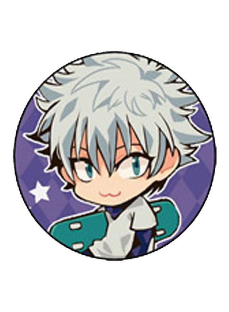 RKN Hunter X Hunter Printed Mouse Pad  Blue/White/Green