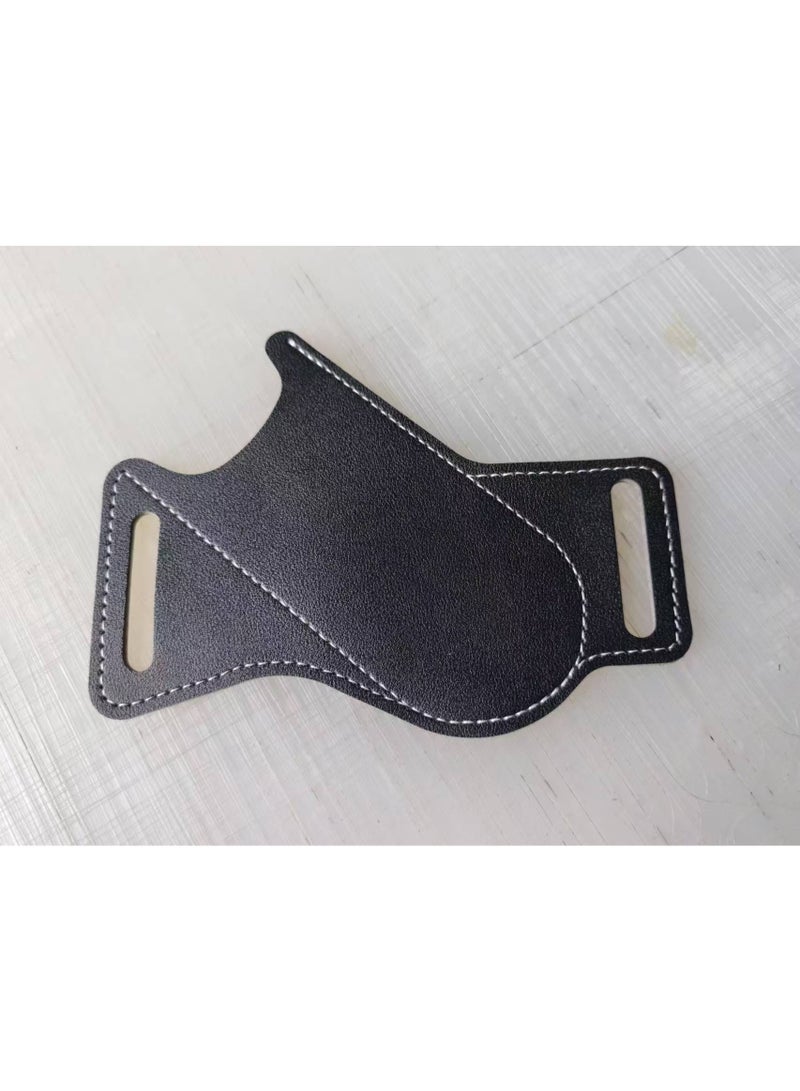 أغماد سكاكين من الجلد الصناعي للحزام - صغيرة الحجم وخفيفة الوزن، EDC - Image 1