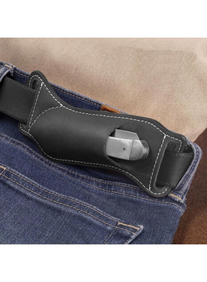 أغماد سكاكين من الجلد الصناعي للحزام - صغيرة الحجم وخفيفة الوزن، EDC - Image 5