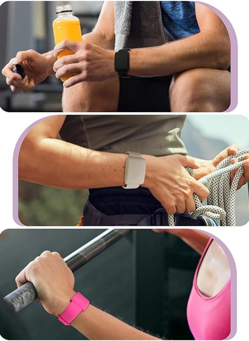 TEMPO - Silicone Loop Band Compatible with WHOOP 4.0 & 3.0 Fitness & Activity Tracker - Sports Soft Touch Wristband, Waterproof and Sweatproof , Adjustable Strap and Easy to Use - Image 1