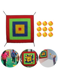 Thoraya Square Children Throwing Sticky Target Sense Training Toy Darts with Ten Balls (85cm)  - Image 5