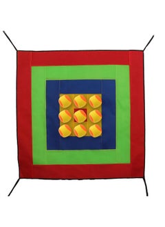 Thoraya Square Children Throwing Sticky Target Sense Training Toy Darts with Ten Balls (85cm)  - Image 1
