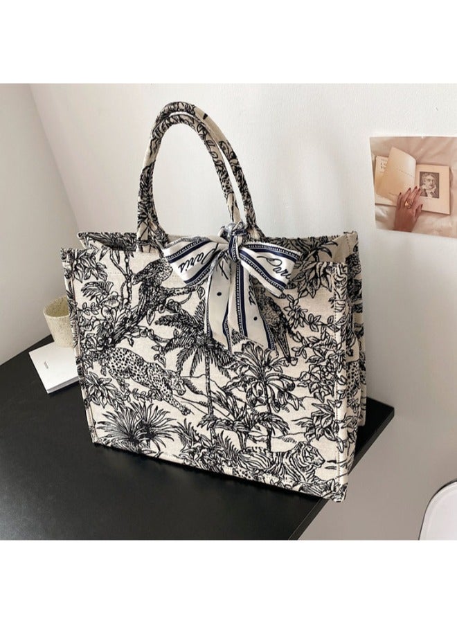 Big Capacity Bolsa Scarves Tote Bag - Image 3