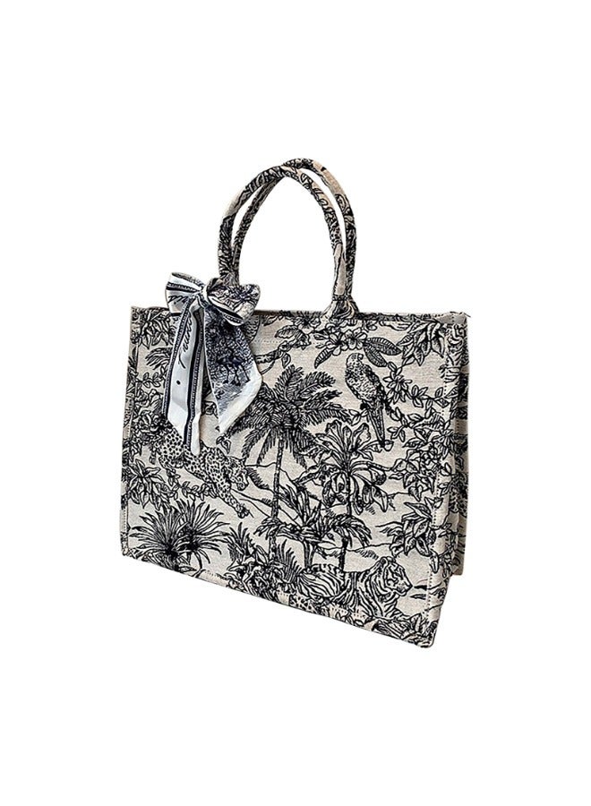 Big Capacity Bolsa Scarves Tote Bag - Image 1