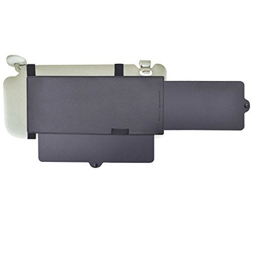 TFY Car Visor Sunshade Extender TFY Anti-Glare Sun Visor Extender Window Sunshade and UV Rays Blocker, 1 Piece (Black) - Image 1