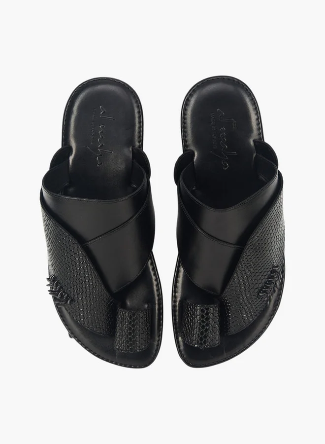 الواحة Men's Arabic Sandals with Toe Loop - Ramadan Collection