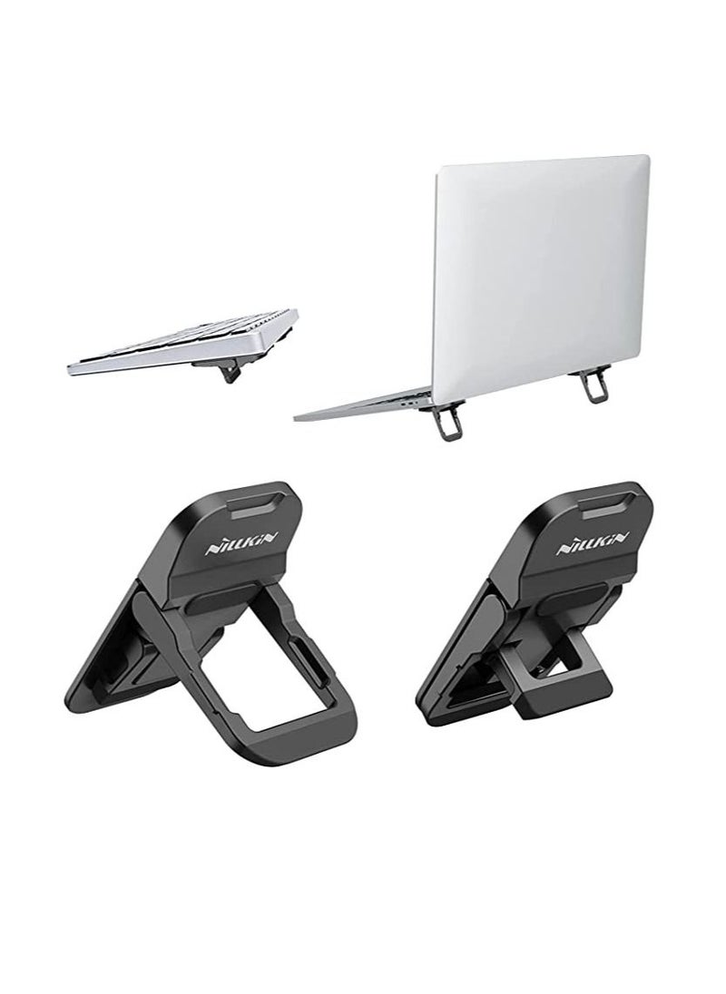 Keyboard Riser and Laptop Stand Adjustable Angles Computer Keyboard Stand for Desk Laptop Feet for MacBook Pro/Air Galaxy Book Pro Surface 10-17 Inches Laptop