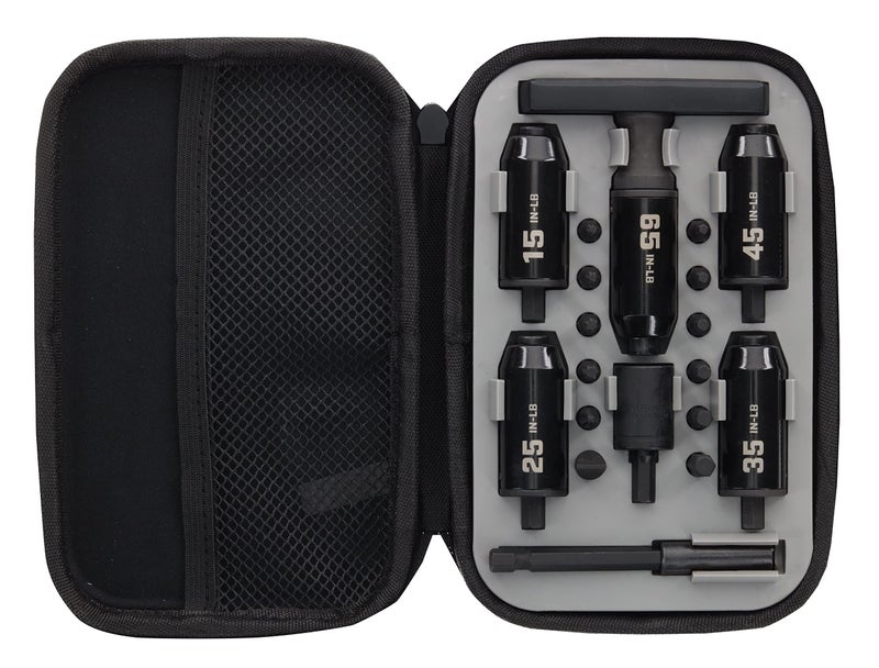 Wheeler F.A.T. Stix with 12 Screwdriver Bits, 5 Torque Limiters, and Storage Case for Firearm Building and Maintenance - Image 1