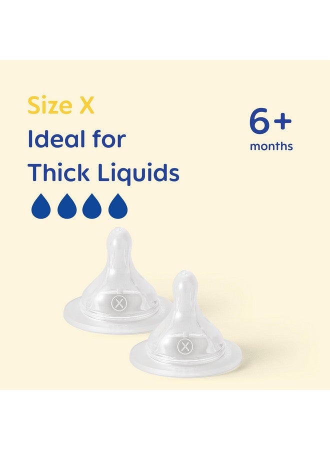 مام حلمات زجاجات مام المتقاطعة للاستخدام مع زجاجات مام (عبوة من قطعتين) - Image 1