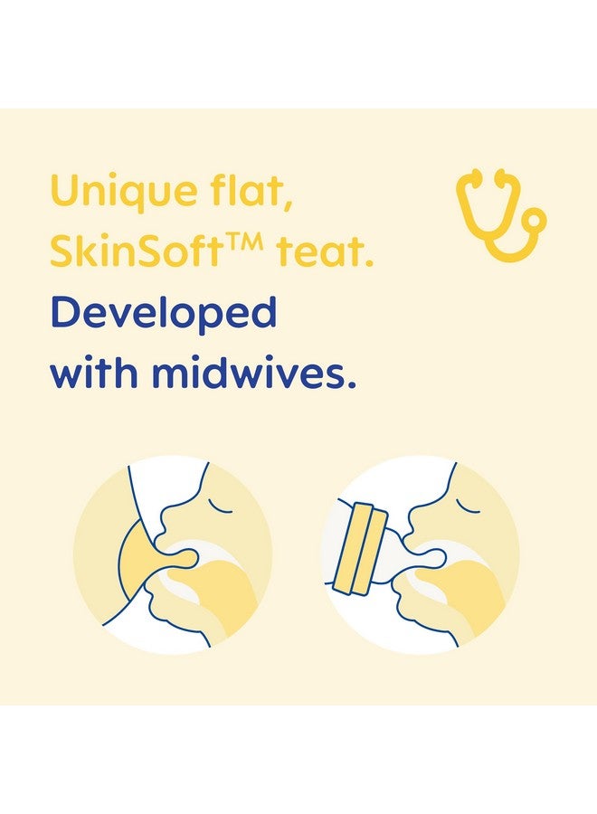 مام حلمات زجاجات مام المتقاطعة للاستخدام مع زجاجات مام (عبوة من قطعتين) - Image 3