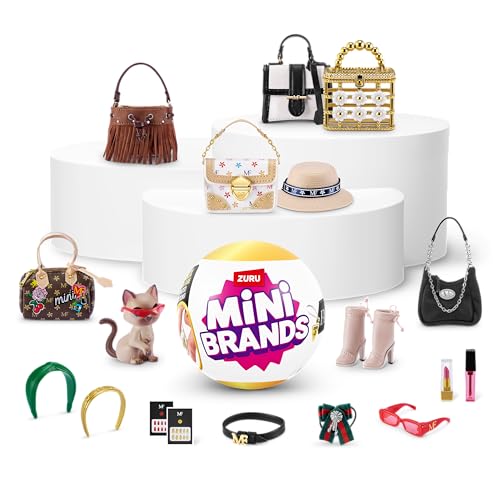 Mini Brands Fashion 2 Pack Series 3 by ZURU Real Miniature Fashion Brands Collectible Toy, 2 Capsules of 5 Mystery Miniature Brands for Girls, Teens, Adults and Collectors (2 Pack) - Image 3