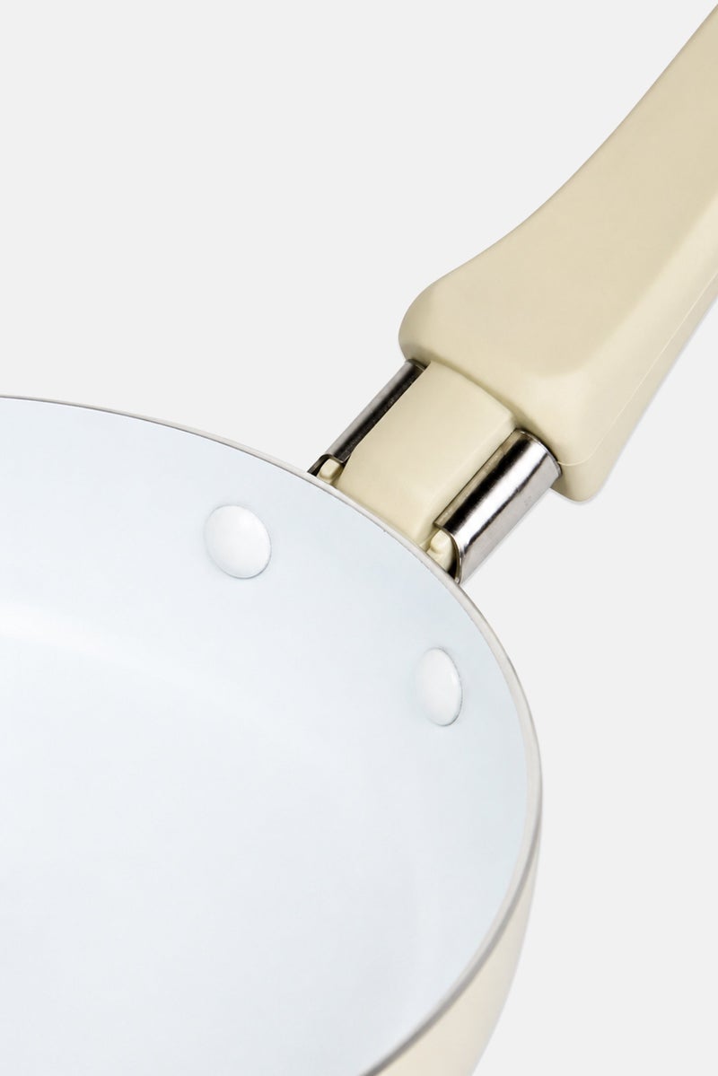 Bombay Mini Fry Pan With Spatula, Cream - Image 3
