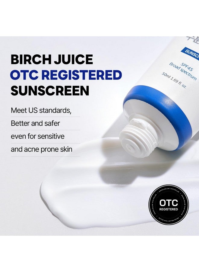 ROUND LAB واقي شمس مرطب من عصير البتولا ROUND LAB SPF 50+ PA++++ (50 مل) | واقي شمس مرطب، بدون أثر أبيض، حماية قوية من الأشعة فوق البنفسجية، خفيف الوزن، خالي من الزيوت، عضوي - Image 5