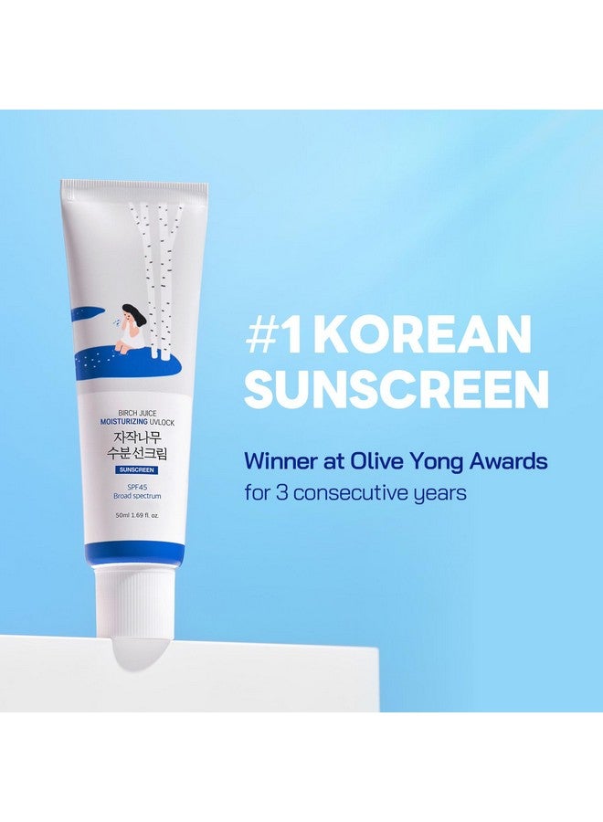 ROUND LAB واقي شمس مرطب من عصير البتولا ROUND LAB SPF 50+ PA++++ (50 مل) | واقي شمس مرطب، بدون أثر أبيض، حماية قوية من الأشعة فوق البنفسجية، خفيف الوزن، خالي من الزيوت، عضوي - Image 2