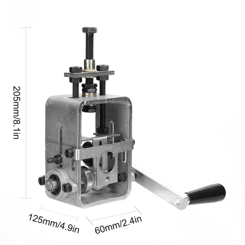 Small Manual Electric Household Wire Stripper Manual Wire Stripping Tool Copper Cable Peeling Machine with Hand Crank use with Hand Electric Drill for 2-24mm Wire - Image 3
