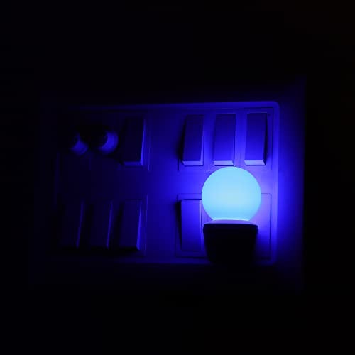 MAGIK Spectrum LED Night Lamp | 0.5W Blue Light | Plug & Play | Energy Efficient | Ideal for Bedroom, Kids Room & Living Room - Image 5