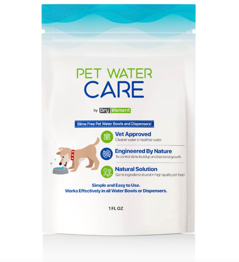 Pet Water Care  Dog and Cat Water Additive for Dental and Oral Care  Prevents Pets Water Bowl and Dispenser Fountain Slime  for Fresh Breath and Cleaner Healthy Teeth