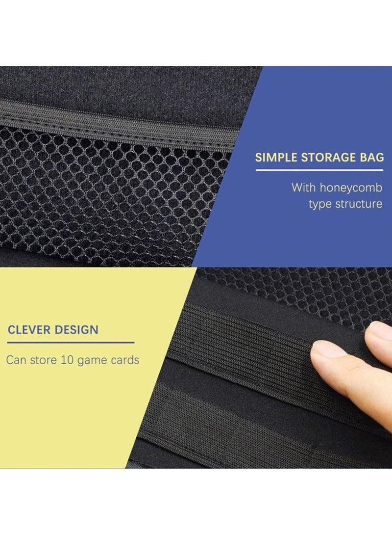 KASTWAVE Carrying Case Compatible with Switch OLED Accessories Bundle with Screen Protector Clear Cover for OLED Game Console  - Image 2