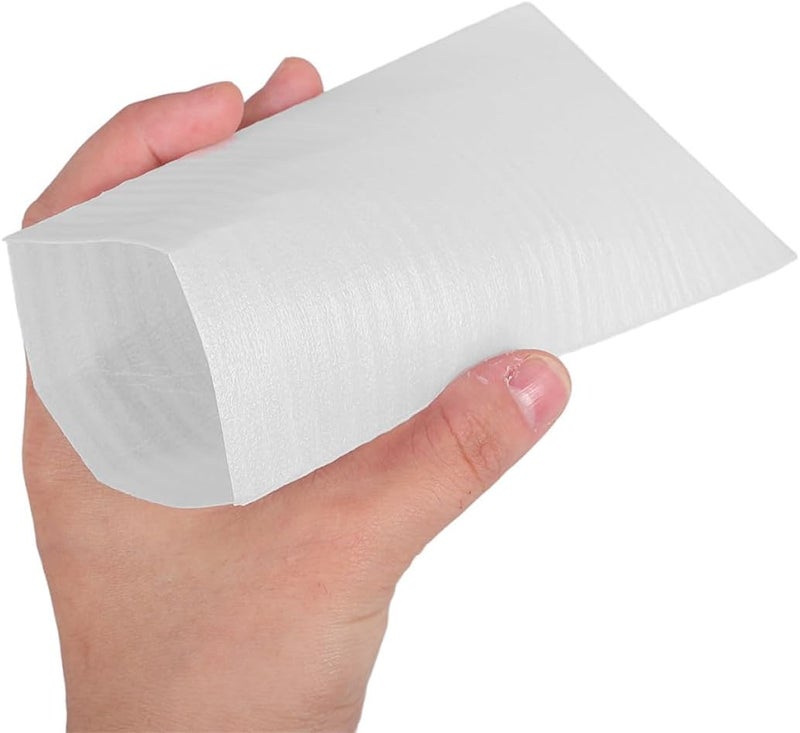200pcs Small Foam Packaging Bags 8x16cm Soft Bubble Pouches for Fragile Item Shipping and Moving Protection Envelopes for Dishes Glasses - Image 3