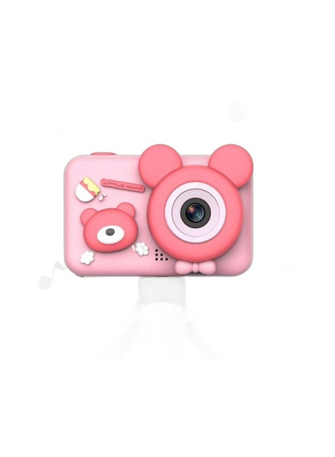 Source 2023 Children's Camera Double Photography Cute Cartoon Protective Case Holder Handheld-Color:32G  - Image 5